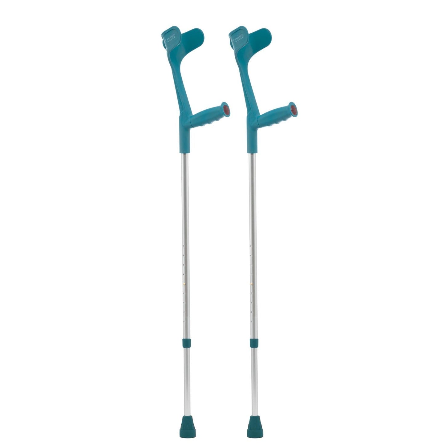 Dr. Paul Koch Unterarmgehstützen – leichte Aluminium-Gehhilfen, höhenverstellbar mit Reflektoren und Softgriffen