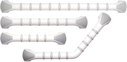 Etac Wandhaltegriff 40 cm – ergonomischer, rutschfester Haltegriff mit Aluminiumkern, bis 160 kg belastbar