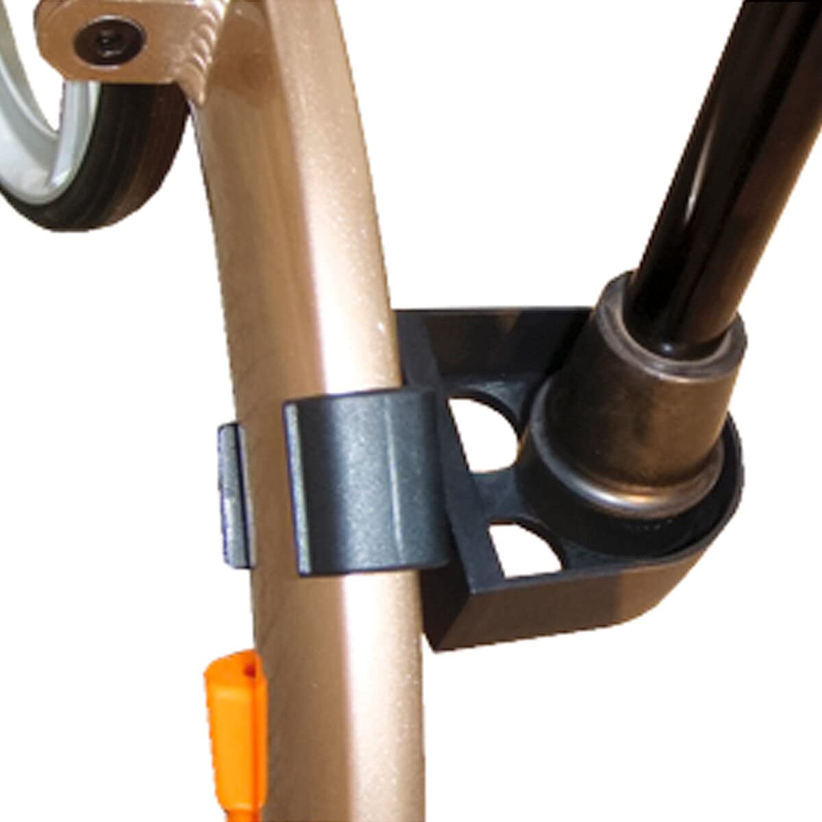 Drive Medical Rollator Nitro – eleganter Aluminium-Rollator mit großen Rädern, Sitz und Faltmechanismus