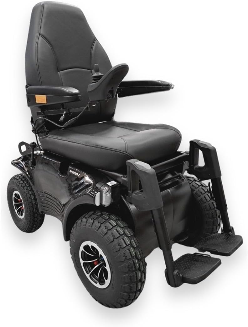 Meyra Optimus 2 NG – geländegängiger Elektrorollstuhl mit 12 km/h, 125Ah Power-Akku und ERGOSTAR Sitzsystem