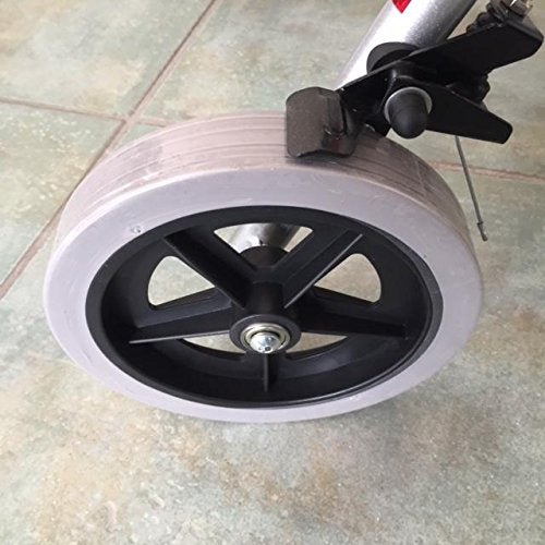 Trendmobil Rollator LR 56 – leichter Aluminium-Rollator mit Sitz, Korb und höhenverstellbaren Griffen