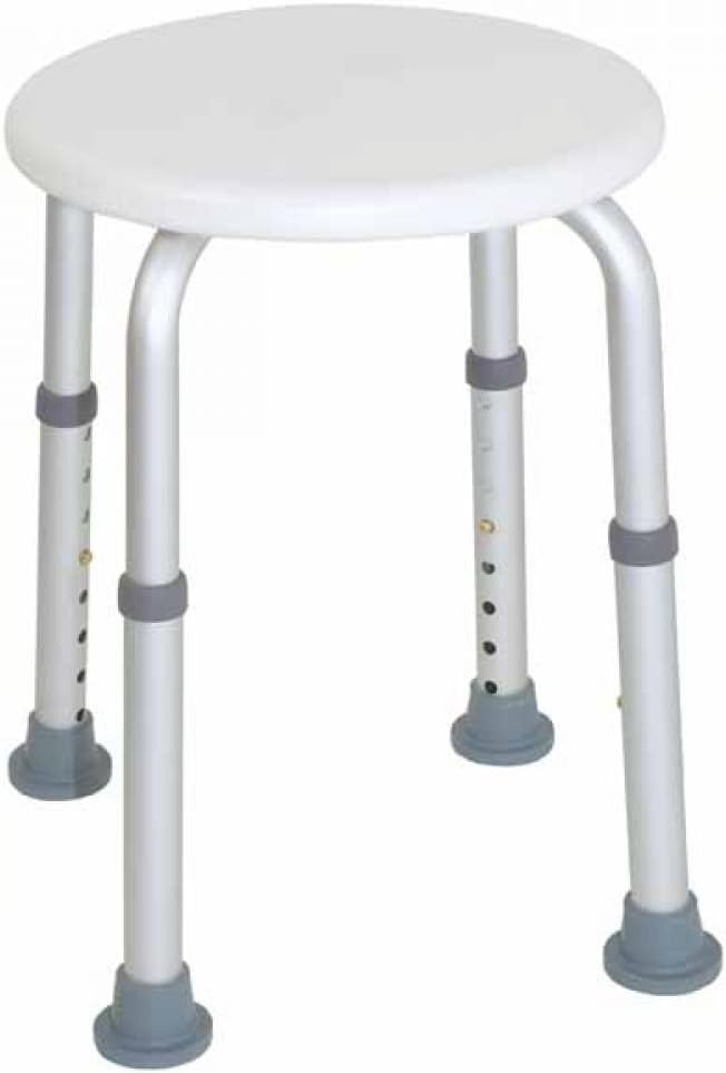 Drive Medical Duschhocker Dino – stabiler, höhenverstellbarer Duschsitz mit rutschfesten Füßen