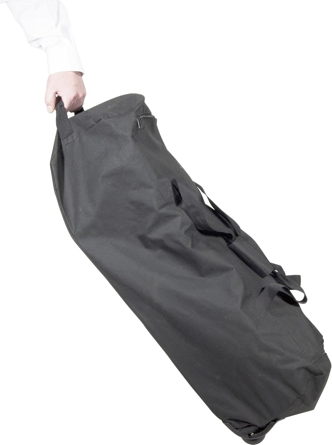 Drive Medical Travelite Transportstuhl – leichter, faltbarer Reise-Rollstuhl mit Tragetasche